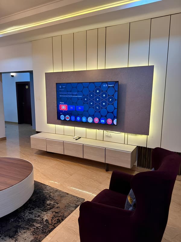 Comfortable apartment living area